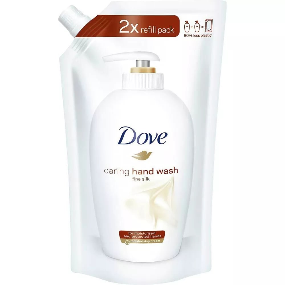 DOVE SAPONE LIQUIDO RICARICA BUSTA 500ML FINE SILK