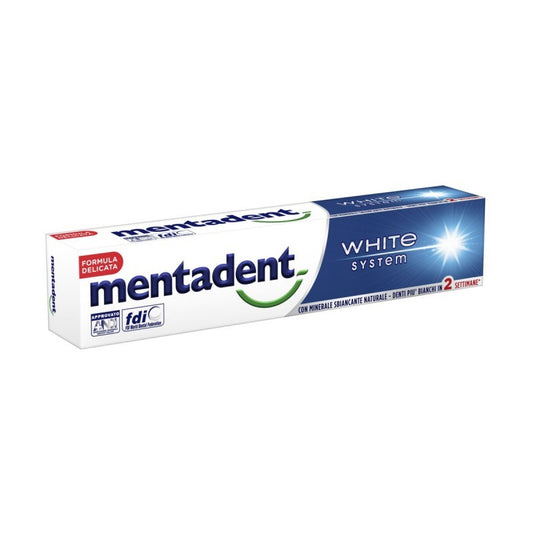 MENTADENT DENTIFRICIO 75ML WHITE SYSTEM