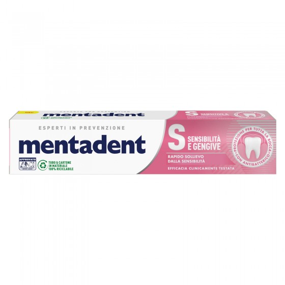 MENTADENT DENTIFRICIO 75ML S SENSIBILITA' E GENGIVE