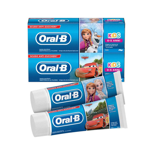 ORAL-B DENTIFRICIO 75ML KIDS 0-5 ANNI MENTA FROZEN-CARS