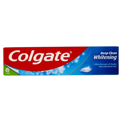 COLGATE DENTIFRICIO 100ML DEEP CLEAN WHITENING + BICARBONATO DI SODIO