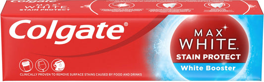 COLGATE DENTIFRICIO 75ML MAX WHITE STAIN PROTECT WHITE BOOSTER