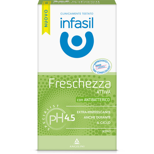 INFASIL INTIMO 200ML FRESCHEZZA ATTIVA CON ANTIBATTERICO PH 4.5