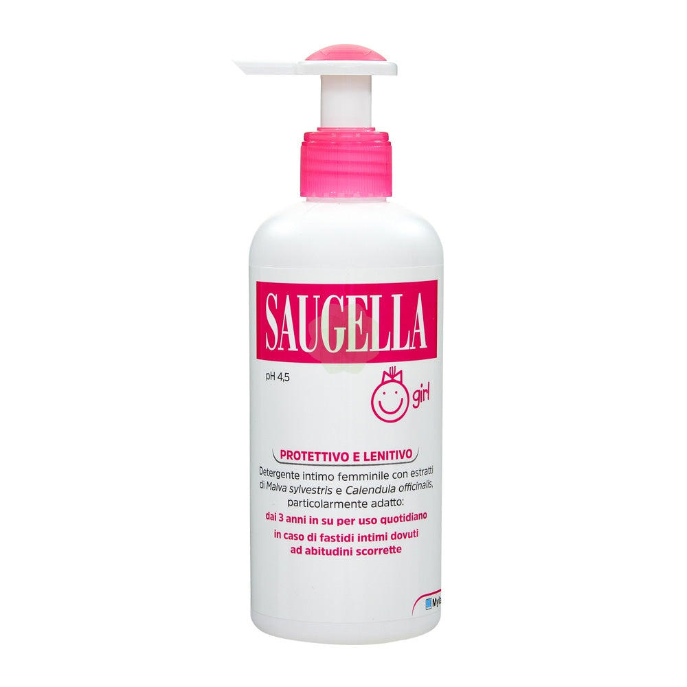 SAUGELLA DETERGENTE INTIMO 200ML GIRL PROTETTIVO E LENITIVO