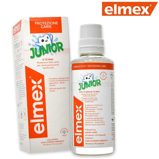 ELMEX COLLUTTORIO 400ML PROTEZIONE CARIE JUNIOR 6-12 ANNI
