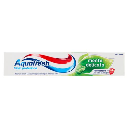 AQUAFRESH DENTIFRICIO 75ML TRIPLA PROTEZIONE MENTA DELICATA