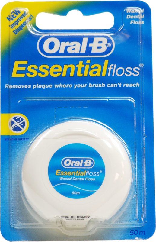 ORAL-B FILO INTERDENTALE ESSENTIAL FLOSS CERATO 50MT