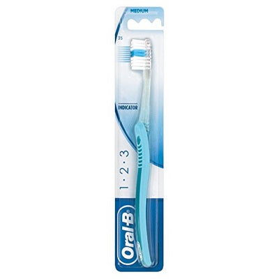 ORAL-B SPAZZOLINO 123 INDICATOR MEDIO 35