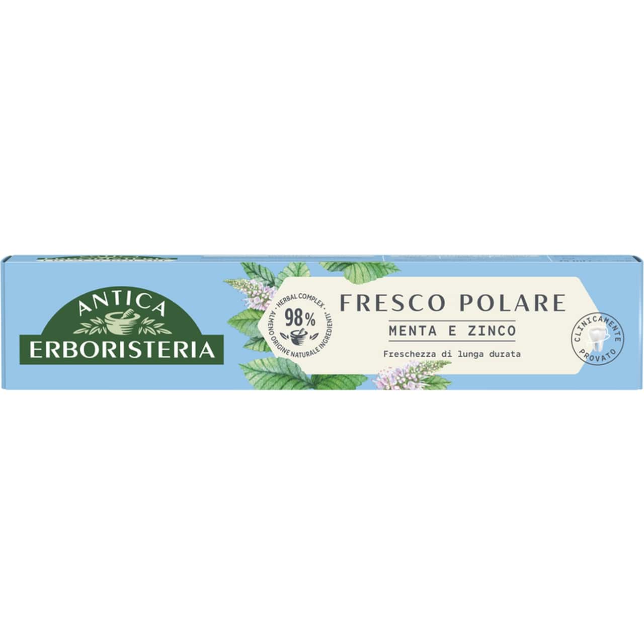 ANTICA ERBORISTERIA DENTIFRICIO 75ML FRESCO POLARE MENTA E ZINCO