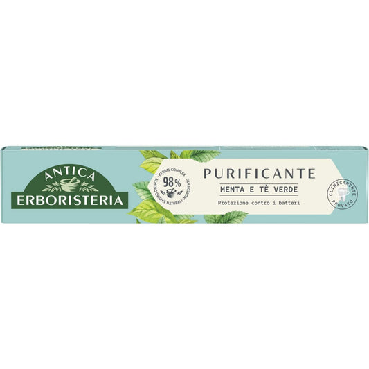 ANTICA ERBORISTERIA DENTIFRICIO 75ML PURIFICANTE MENTA E TE' VERDE