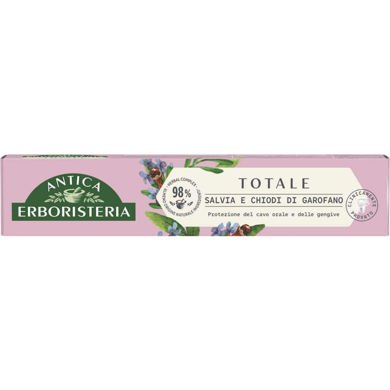 ANTICA ERBORISTERIA DENTIFRICIO 75ML TOTALE SALVIA E CHIODI DI GAROFANO