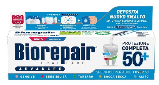 BIOREPAIR DENTIFRICIO 75ML ADVANCED PROTEZIONE COMPLETA 50+