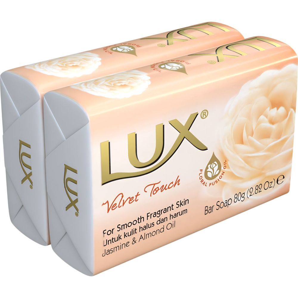LUX SAPONE 2X80G VELVET TOUCH