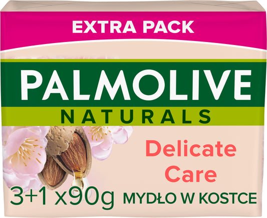 PALMOLIVE SAPONE 3+1 X90G DELICATE CARE MANDORLA E LATTE