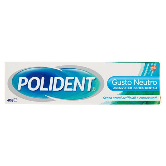 POLIDENT ADESIVO PROTESI DENTALE 40G GUSTO NEUTRO