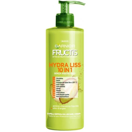 GARNIER FRUCTIS HYDRA LISS 10-IN-1 SENZA RISCIACQUO 400ML