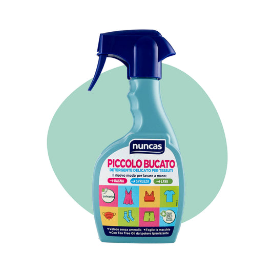 NUNCAS PICCOLO BUCATO DETERGENTE DELICATO PER TESSUTI SPRAY 300ML
