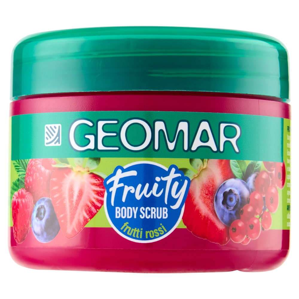 GEOMAR FRUITY BODY SCRUB 300G FRUTTI ROSSI