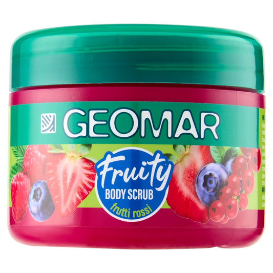 GEOMAR FRUITY BODY SCRUB 300G FRUTTI ROSSI