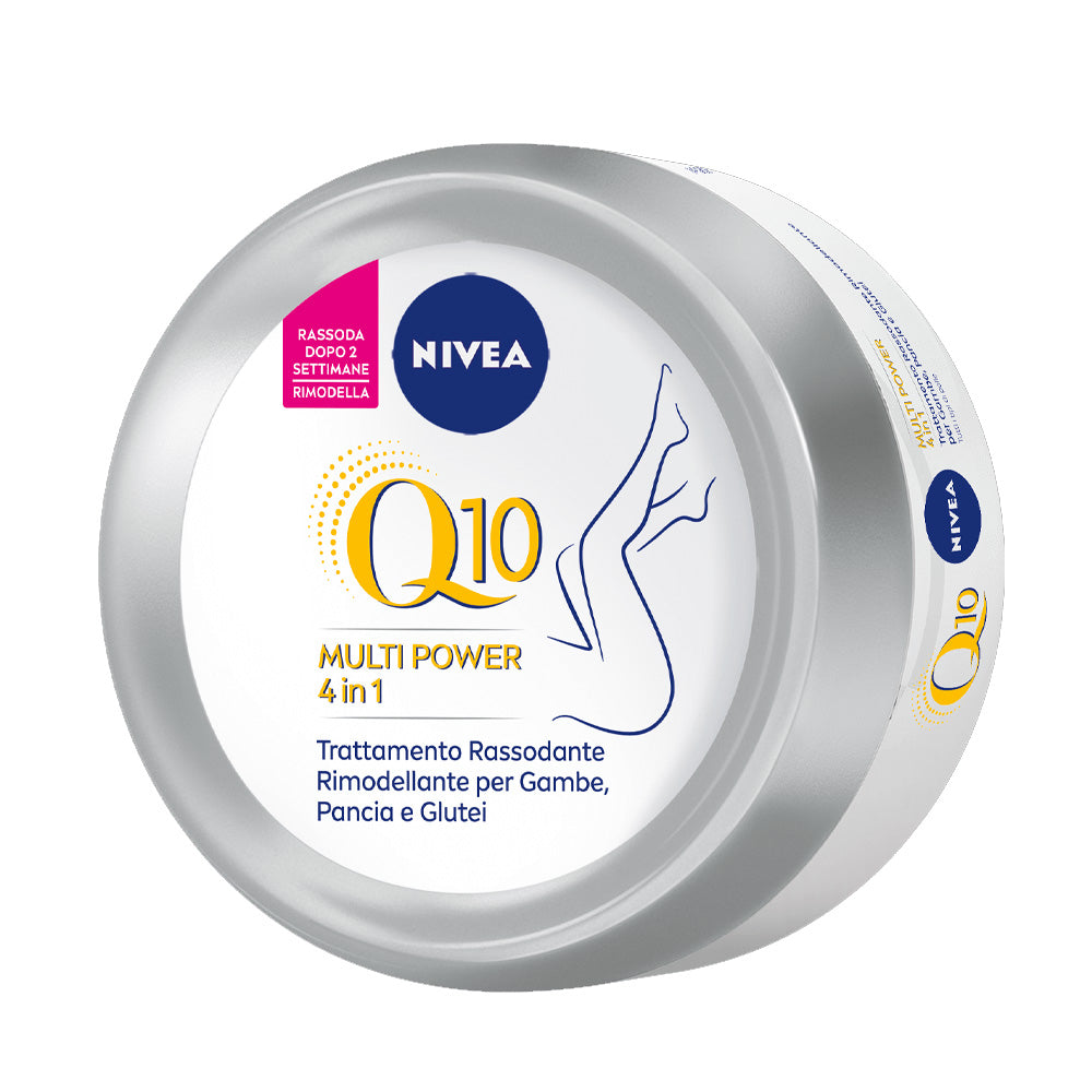 NIVEA Q10 MULTI POWER 4 IN 1 TRATTAMENTO RASSODANTE RIMODELLANTE PER GAMBE,PANCIA E GLUTEI 300ML