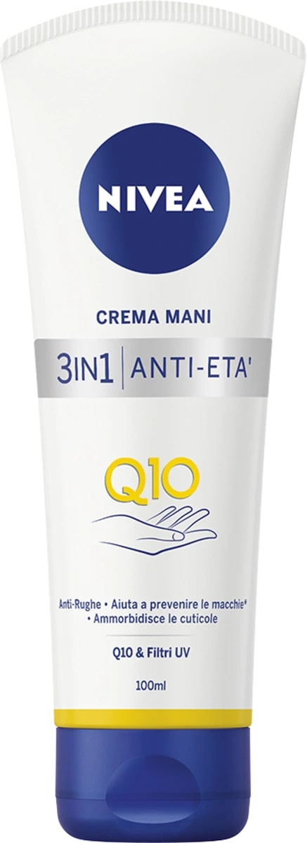 NIVEA CREMA MANI 100ML 3IN1 ANTI-ETA' Q10
