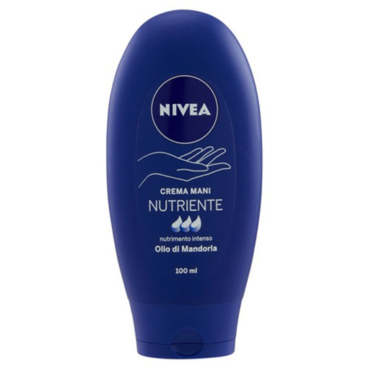 NIVEA CREMA MANI 100ML NUTRIENTE OLIO DI MANDORLA