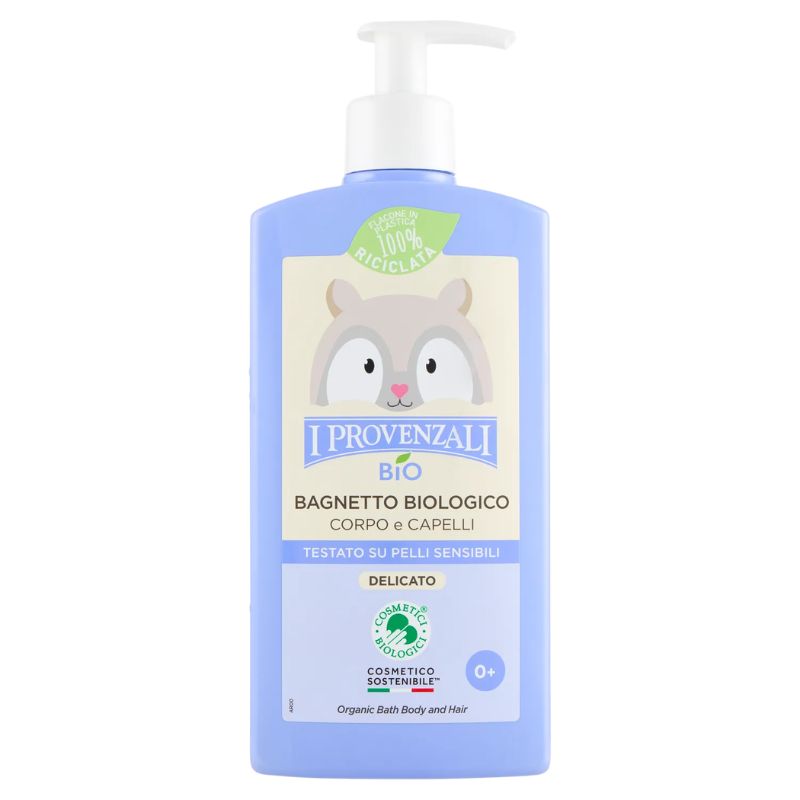 I PROVENZALI BAGNETTO BIOLOGICO CORPO E CAPELLI 400ML DELICATO