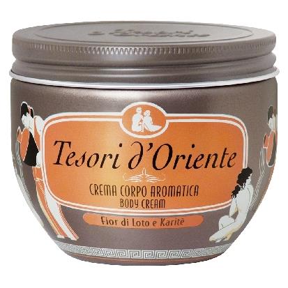 TESORI D'ORIENTE CREMA CORPO VASO 300ML FIOR DI LOTO E KARITE'