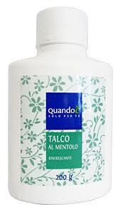 QUANDO E' TALCO AL MENTOLO RINFRESCANTE 200G