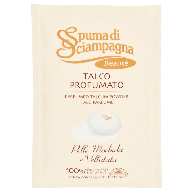 SPUMA DI SCIAMPAGNA TALCO PROFUMATO 75G BUSTA