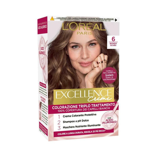 L'OREAL EXCELLENCE PURE CREME 6 BIONDO SCURO