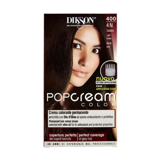 DIKSON POP CREAM COLOR 400 4N CASTANO