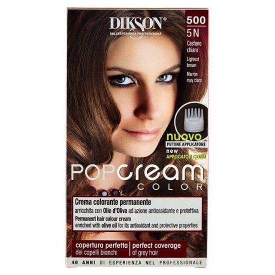 DIKSON POP CREAM COLOR 500 5N CASTANO CHIARO