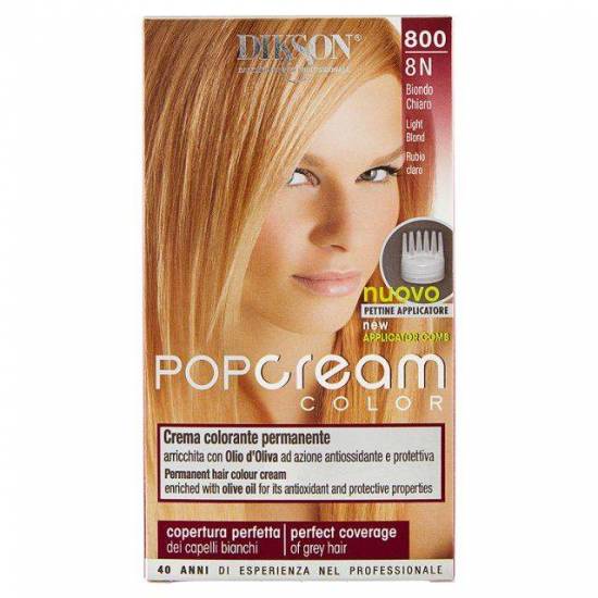 DIKSON POP CREAM COLOR 800 8N BIONDO CHIARO