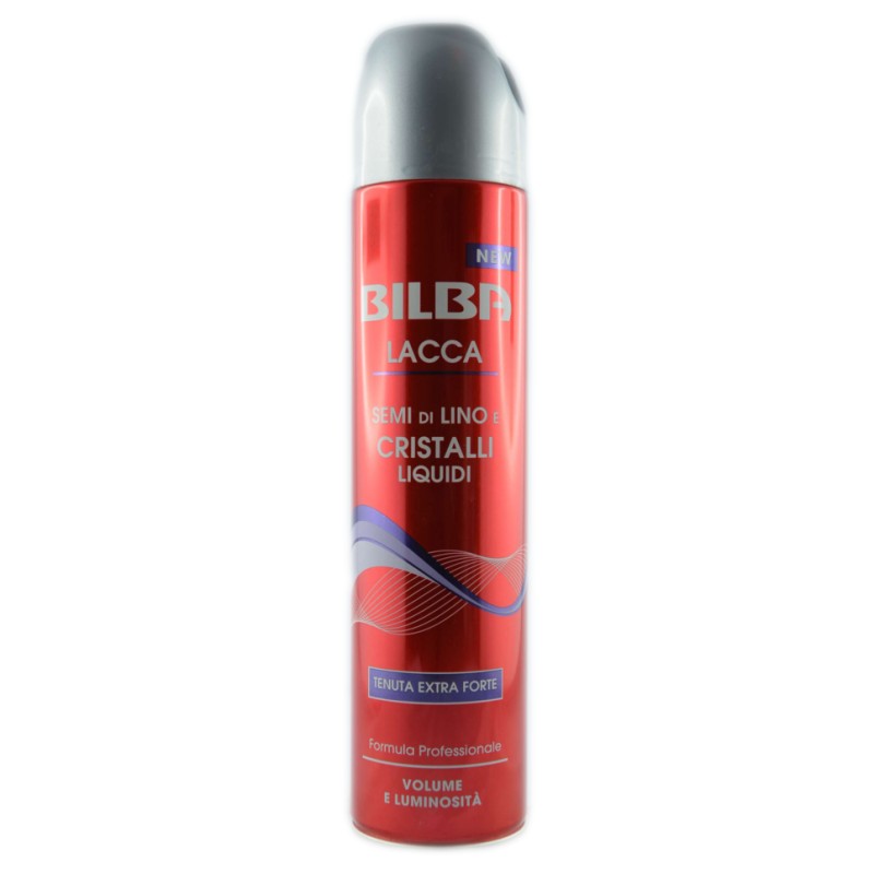 BILBA LACCA 250ML SEMI DI LINO E CRISTALLI LIQUIDI EXTRA FORTE