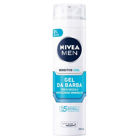 NIVEA MEN GEL DA BARBA 200ML SENSITIVE COOL