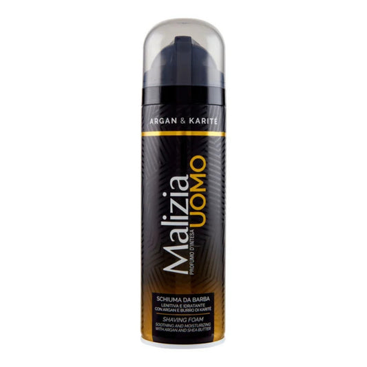 MALIZIA UOMO SCHIUMA DA BARBA 300ML ARGAN & KARITE'