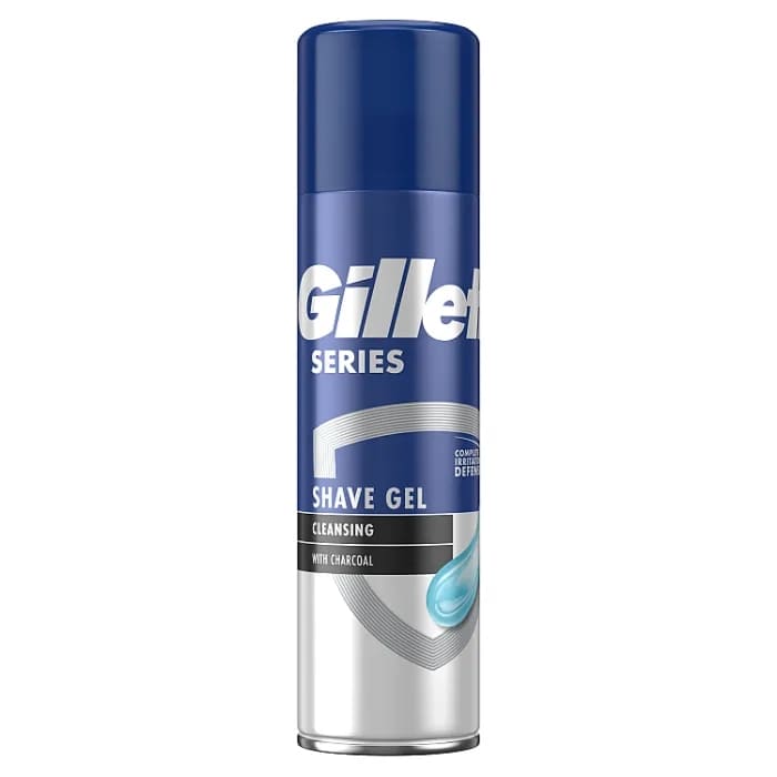 GILLETTE SERIES GEL BARBA 200ML PULIZIA CON CARBONE