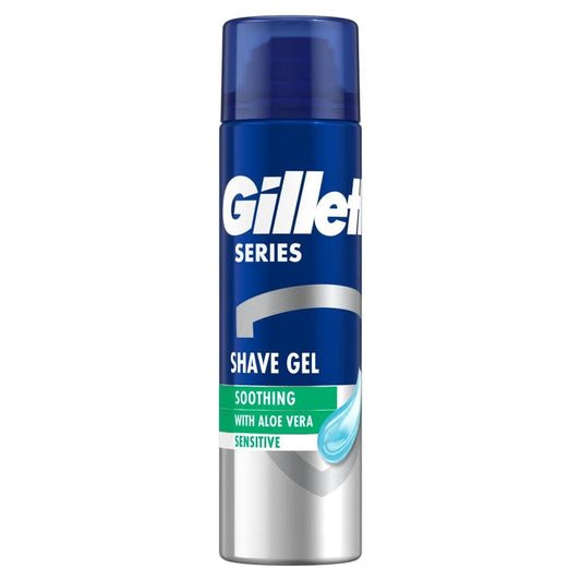 GILLETTE SERIES GEL BARBA 200ML SENSITIVE ALOE VERA