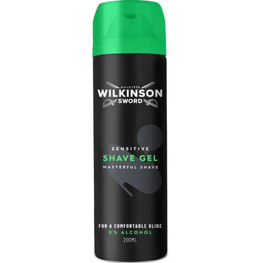 WILKINSON SHAVE GEL DA BARBA 200ML SENSTITIVE 0% ALCOOL