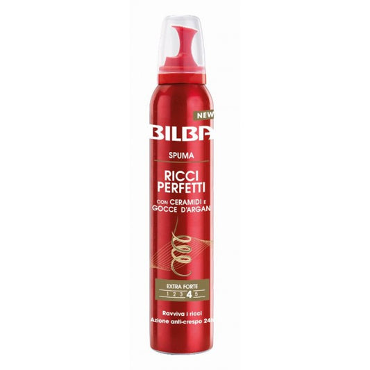 BILBA SPUMA 200ML RICCI PERFETTI CON CERAMIDI E ARGAN EXTRA FORTE 4