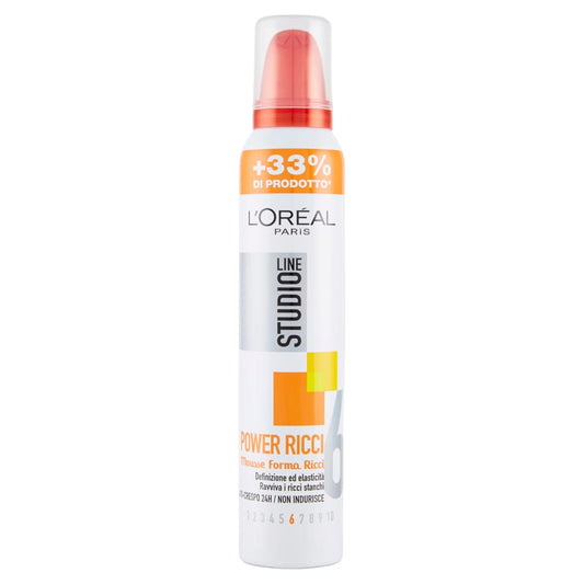 L'OREAL STUDIO LINE MOUSSE POWER RICCI 200ML