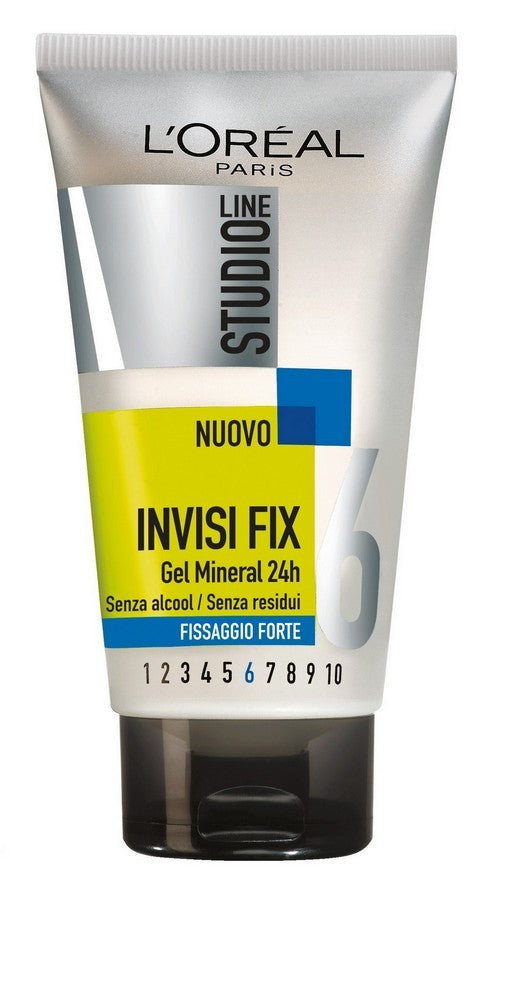 L'OREAL STUDIO LINE GEL INVISI FIX 6 FISSAGGIO FORTE 150ML