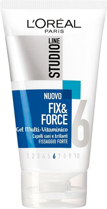 L'OREAL STUDIO LINE GEL FIX&FORCE 6 FISSAGGIO FORTE 150ML