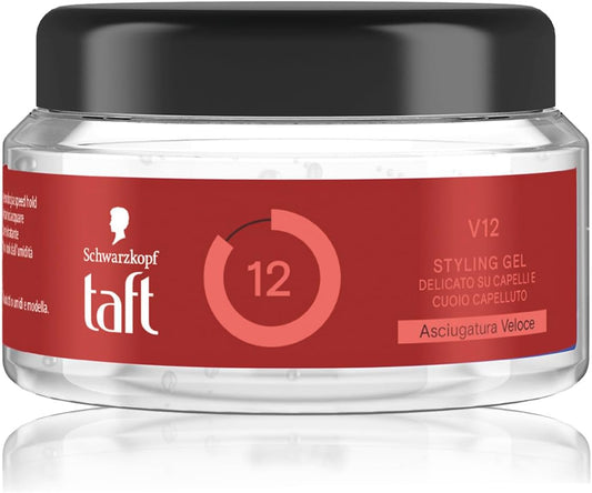 TESTANERA TAFT POWER GEL 250ML V12 POWER 12/15 ASCIUGATURA VELOCE