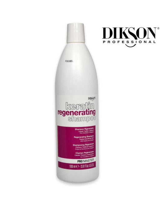 DIKSON PRO MASTER KERATIN REGENERATING SHAMPOO 1000ML CAPELLI TRATTATI E SFIBRATI CON CHERATINA E COLLAGENE