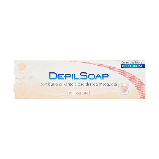 DEPILSOAP CREMA DEPILATORIA 75ML VISO E BIKINI PELLI DELICATE