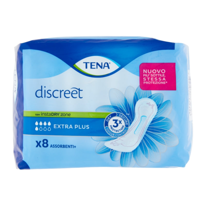TENA DISCREET EXTRA PLUS X8 INSTADRY ZONE
