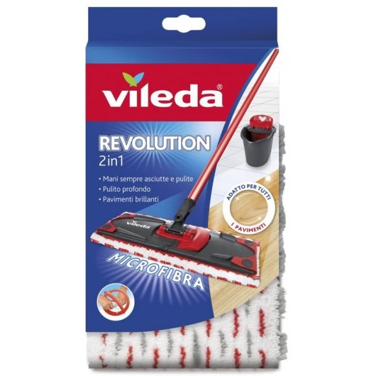 VILEDA SUPERMOCIO REVOLUTION 2IN1 RICAMBIO