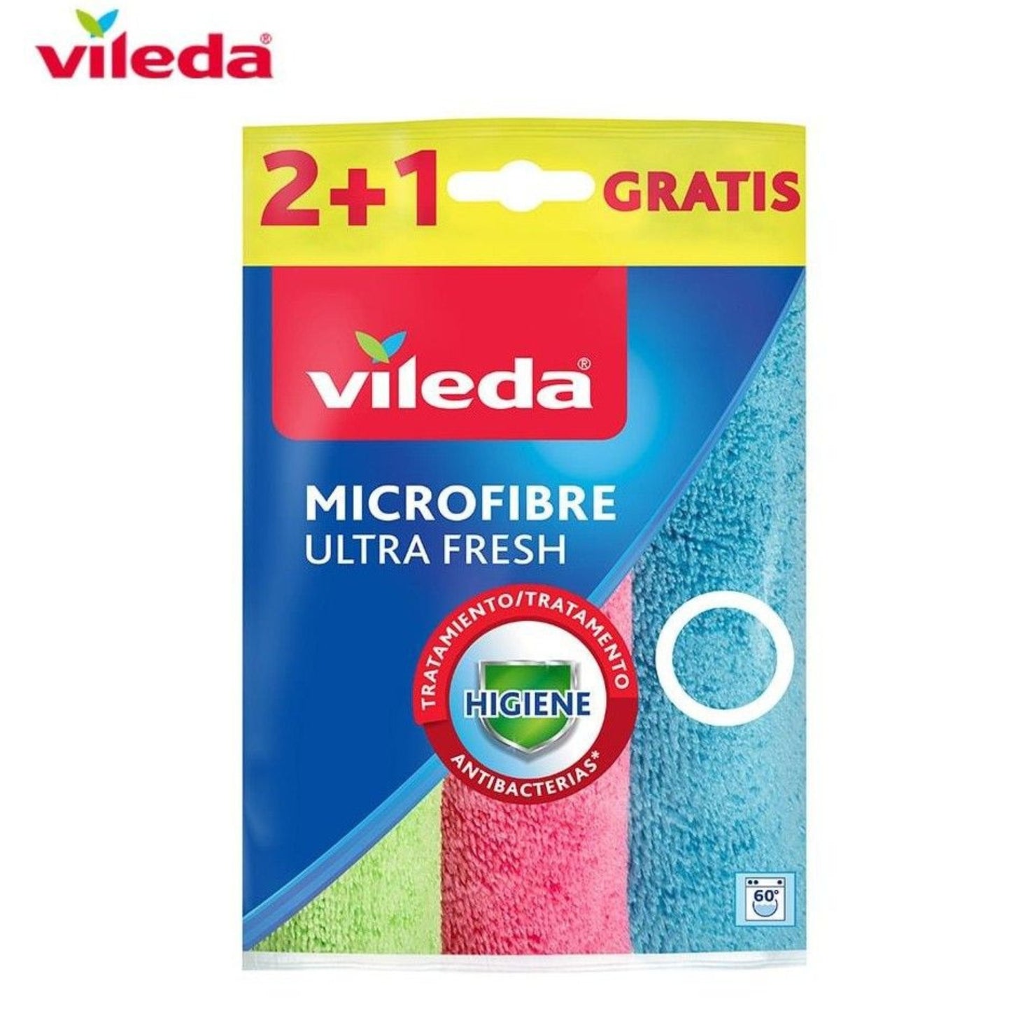 VILEDA MICROFIBRE ULTRA FRESH 2+1